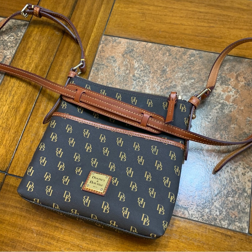 Dooney & Bourke brown crossbody bag
